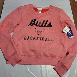 Youth Kids Chicago Bulls NBA Basketball Sport Sweatshirt Long Sleeve - Medium